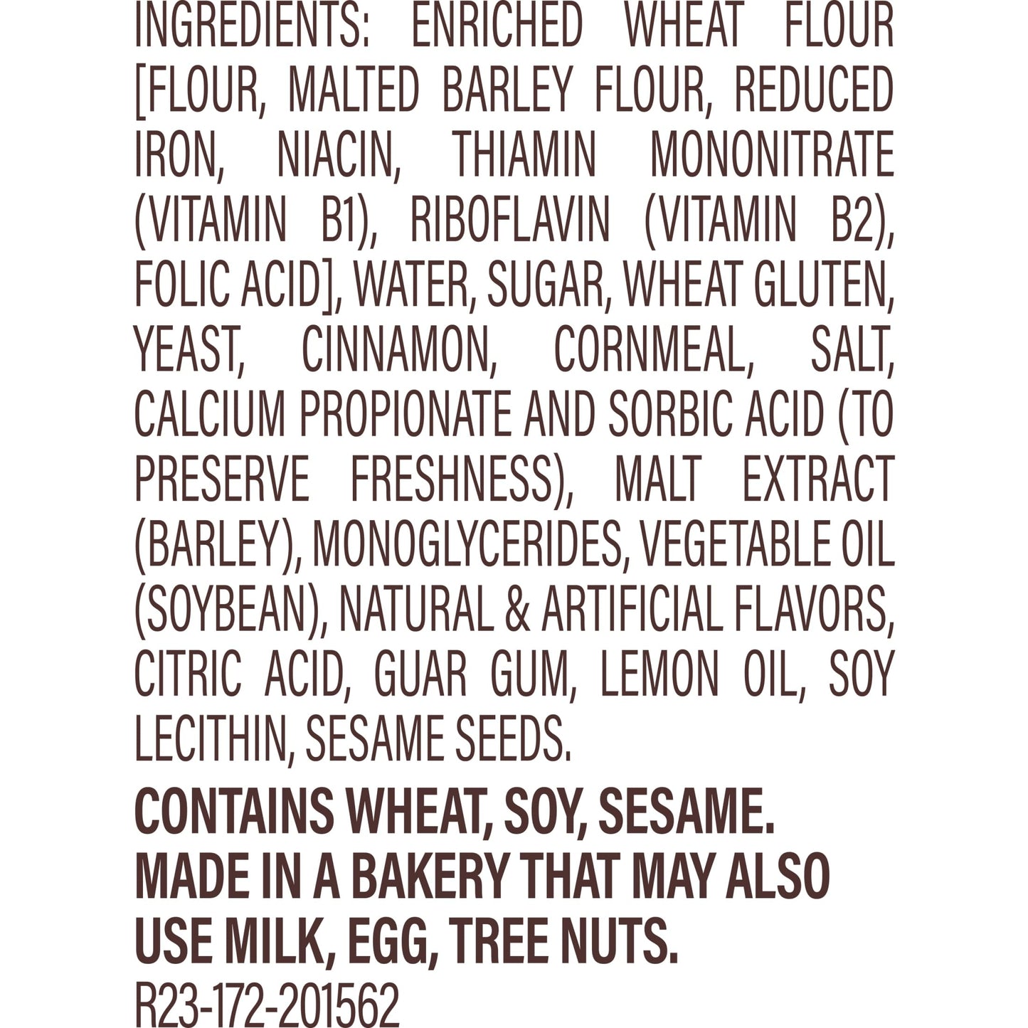 Thomas Cinnamon Swirl Bagels  6 count  (3.33 oz each)  10g Protein  Kosher Cinnamon Bagels  20 oz Bag