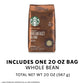 Starbucks Medium Roast Whole Bean Coffee Breakfast Blend 20 oz