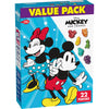 Disney Mickey and Friends Fruit Flavored Snacks, Treat Pouches, Gluten Free Snack, Value Pack, 22 Ct, 17.6 oz