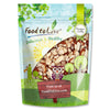 Dry Roasted Natural Sliced Almonds - 6 Ounces Unblanched Nuts, Oven Toasted, Unsalted, No Oil Added, Perfect for Cooking, Baking