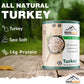 Mountain Essentials All Natural Canned Turkey 28 Oz Fully Cooked Premium Quality Ready To Eat All White Meat Home Meals 97% Fat