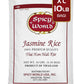 Spicy World Jasmine Rice 10 Pound Bag - Thai Hom Mali Premium Variety ~ By Spicy World