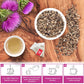 Tempoak Milk Thistle Tea Bags - 100% Pure Herbal Tea, Caffeine Free, Non-GMO, 60 Bags, 6.4 OZ