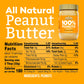 Crazy Richards 100% All-Natural Crunchy Vegan Peanut Butter with No Added Sugar and Non-GMO (16 Ounce, Pack of 6)