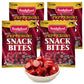 Bridgford Pepperoni Snack Bites 4 oz Pack of 4 - Ready-to-Eat Pepperoni Snacks for On-the-Go Snacking - Pork and Beef Pepperoni 