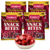 Bridgford Pepperoni Snack Bites 4 oz Pack of 4 - Ready-to-Eat Pepperoni Snacks for On-the-Go Snacking - Pork and Beef Pepperoni 