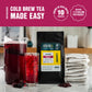 Tiesta Tea - Fireberry Cold Brew Tea - Cranberry Hibiscus Rooibos Tea - Premium Loose Leaf Tea Blend - Non Caffeinated Iced Tea
