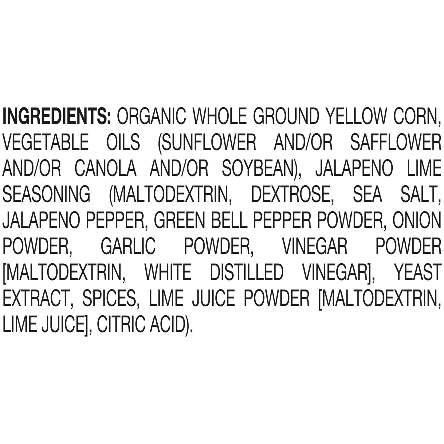 Late July Snacks Jalapeno Lime Tortilla Chips, 7.8 OZ Bag