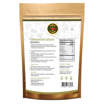 SPICE MAGIC Coriander Seeds - 100% Natural, 7oz (200g)