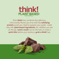 think! Vegan/Plant Based High Protein Bars - Chocolate Mint, 13g Protein, 5g Sugar, No Artificial Sweeteners, Non GMO Project Ve
