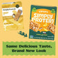 Simply Protein - Lemon Coconut Crispy Bars - Plant Based Protein Bars - Low Carb  Low Sugar  High Fiber - 13g Protein  2g Sugar  7g Fiber - Vegan  Gluten Free  Non GMO  Kosher - 12 Bars