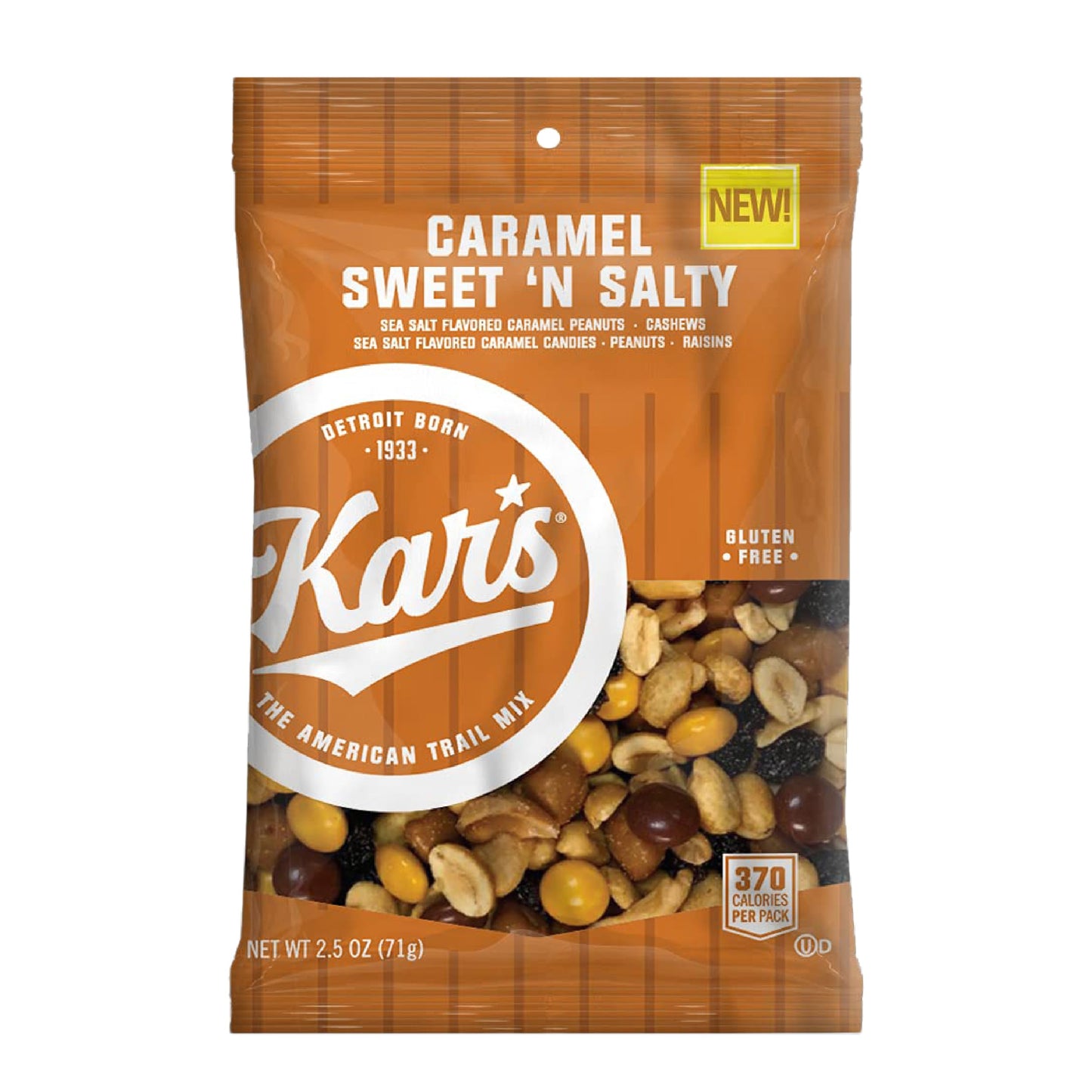 Kar'S Nuts Caramel Sweet 'N Salty Trail Mix 2.4Oz Bag (Pack Of 42)
