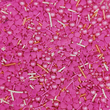 Sprinkles Red Series Cake Decorations Topper Edible Themed Sprinkles For Cake Decorations, Baking, Ice Cream, Cookies, Cupcake T