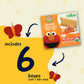 Earth'S Best Organic Kids Snacks, Sesame Street Toddler Snacks, Organic Sunny Days Snack Bars For Toddlers 2 Years And Older, Sw