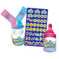 Baby Bottle Pop Candy Workshop - Candy Making Kit For Kids - 4 Count Lollipops W/Powdered Sugar Dip In Assorted Fruity Candy Fla