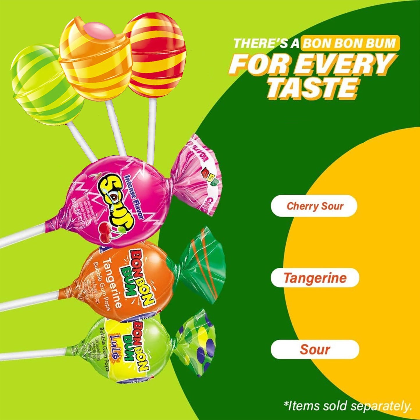 Bulk Lollipops Assortment Variety Pack, 120 Count Assorted Fruity Flavors Bubble Gum Filled Candy Pops, Individually Wrapped Sou