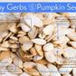 Gerbs Lightly Sea Salted Whole Pumpkin Seeds 1 lb. | Small Batch Roasted, In-Shell, 10.5 mm Size, Resealable Bag | Naturally Cru