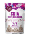 Suncore Foods Organic White Chia Seeds, Gluten-Free, Non-GMO, 15oz (1 Pack)