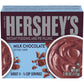 HERSHEY'S Pudding, Milk Chocolate, 3.95 Ounce Box