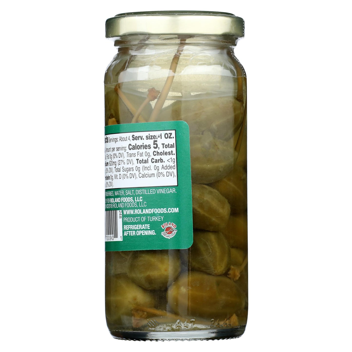 Roland Caper Berries, 8.25 Fz