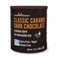 Castle Kitchen Caramel Dark Chocolate Hot Chocolate - Dairy-Free, Vegan Premium Hot Chocolate Mix - Just Add Water - 14 Oz