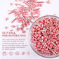 Rose Gold Sprinkles For Cupcakes, Rose Gold Pearl Sprinkles, Candy Pearls For Cake Decoration, Cupcakes, Ice Cream Topping, Maca