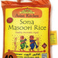 Asian Kitchen White Sona Masoori Aged Rice 40-Pound Bag, 40lbs (18.14kg) Short Grain Rice ~ All Natural | Gluten Friendly | Vega