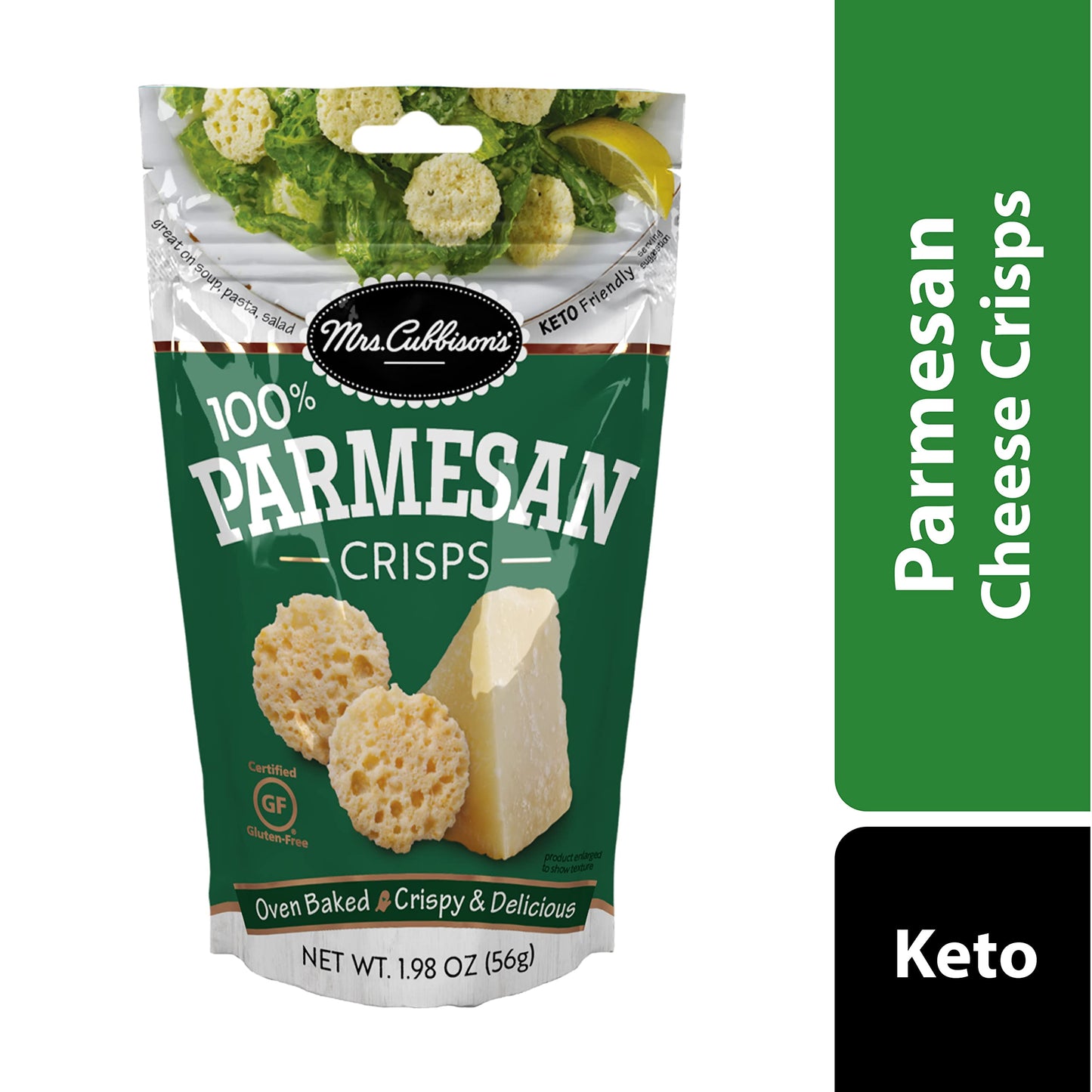 Mrs. Cubbisons Cheese Crisps Great for Snacking and Salad Topper (1.98 Ounce (Pack of 3))