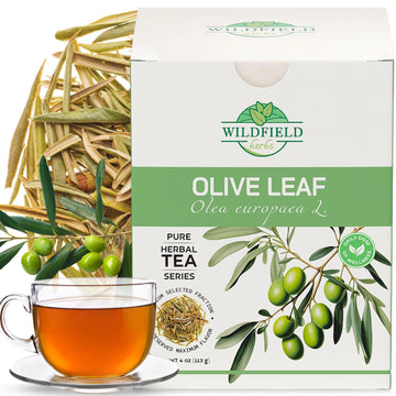 4 oz. Olive Leaf Tea Dried Olive Leaf Herbal Tea (Olea Europaea) - 113g Bags Herb Hojas De Olivo Secas