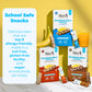 Blakes Seed Based Breakfast Bars, Chocolate Chip, 5g Plant-Based Protein, Gluten Free, Nut Free, Vegan, 24 Count