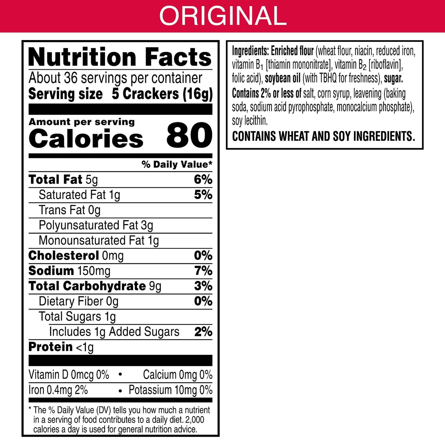 Town House Crackers, Oven Baked, Lunch Snacks, Family Size, Original (6 Boxes)