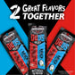 Jack Link s DUOs Chicken Jerky Meat Snack Sticks with 13g Protein - Frank s RedHot Buffalo Style With Creamy Ranch  Made with 100% Chicken  Two Flavors in One Package  1.84oz (10 Pack of 2 Sticks)