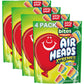 Airheads Xtremes Sour and Sweet Bites, Rainbow Berry, 30.4oz (Pack of 4), Orange/Blue/White