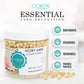 OCREME Edible Sugar Pearls for Cake Decorating, Ivory, 8mm, 8 oz
