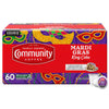 Community Coffee Mardi Gras King Cake Flavored, 60 Single-Serve Keurig K-Cup Pods, Medium Roast, 60 Count (Pack Of 1)
