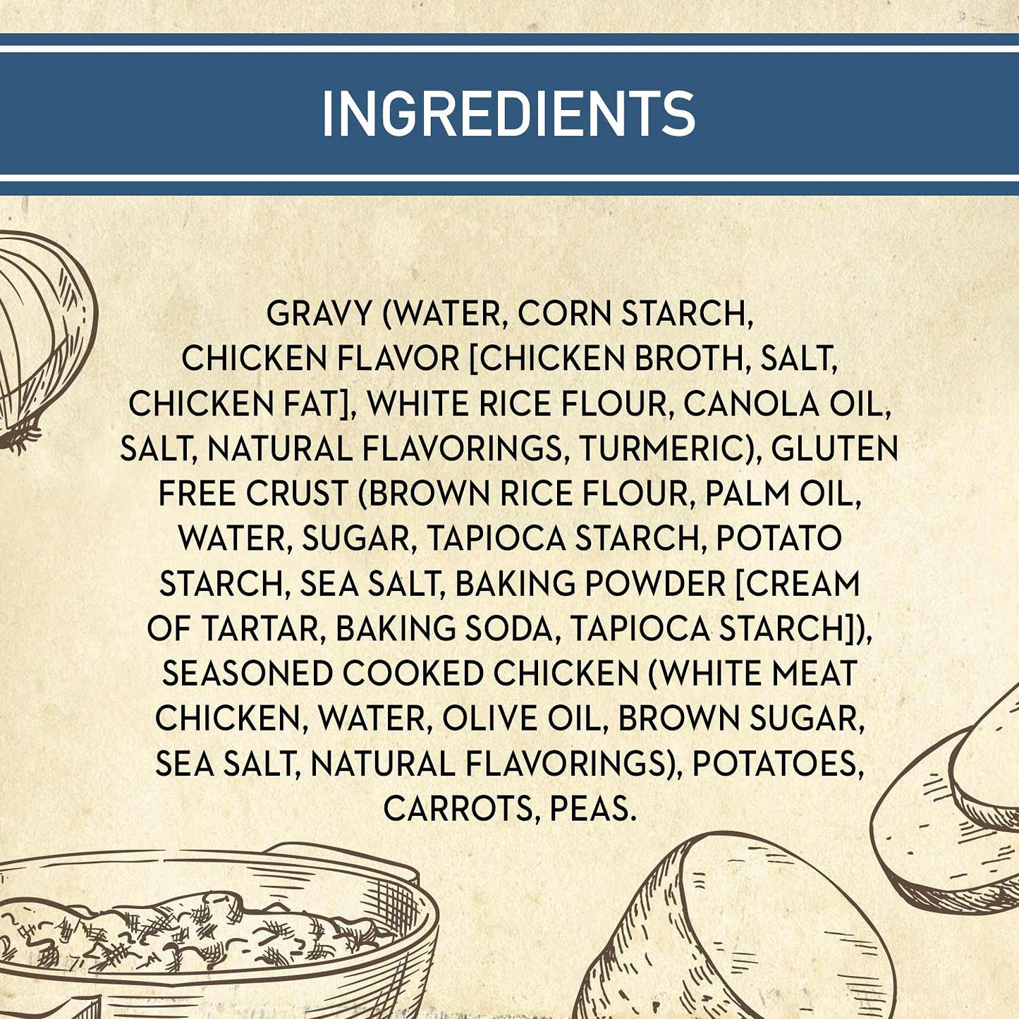 Blakes Pot Pie Chicken All Natural, 8 Oz