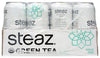 Steaz Mint Organic Green Tea, Antioxidant Brew, Fair Trade, Vegan Friendly, Kosher, USDA Certified Organic, 16 Fluid Ounce (Pack