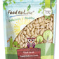 Food to Live - Blanched Whole Almonds, 4 Pounds - Raw, Skinless, Unsalted, Keto, Vegan, Kosher, Bulk. High in Protein, Fiber, Vi