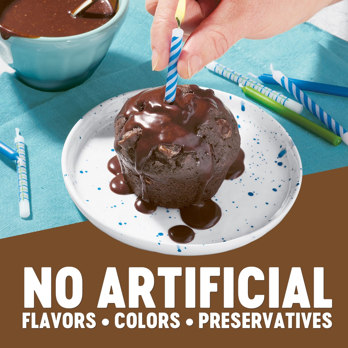 Krusteaz Muffin Mix, Double Chocolate Muffin Mix, Made With Real Chocolate Chips & No Artificial Flavors, Colors Or Preservative