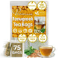 FRESHDRINKUS Fenugreek Tea Bags, 100% Natural Herbal Tea, Caffeine-Free, Vegan, 75 Count