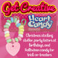 Fusion Select Color Candy Bracelet - Edible Candy Jewelry with Love Heart Charm - Sweet Treats for Kids Birthday, Party Favors,