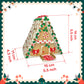 2 Pack Gingerbread Cookie House Kit - (1.1 Lbs And 1.6 Lbs) - Easy To Decorate - Includes Everything Needed To Assemble And Deco