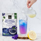 INCAS 100% Organic Butterfly Pea Flower Powder - 4oz Blue Matcha Tea, Non-GMO, Vegan Culinary Colorant from Thailand