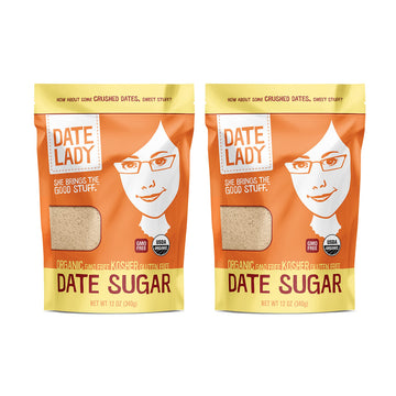 Organic Date Sugar, 1.5 lb | 100% Whole Food | Vegan, Paleo, Gluten-free & Kosher | 100% Ground Dates | Sugar Substitute and Alt