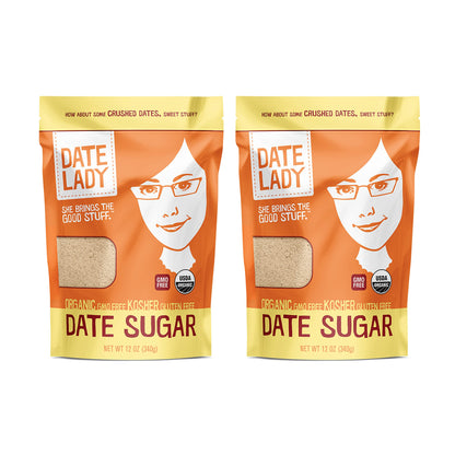 Organic Date Sugar, 1.5 lb | 100% Whole Food | Vegan, Paleo, Gluten-free & Kosher | 100% Ground Dates | Sugar Substitute and Alt