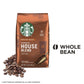 Starbucks Whole Bean Coffee, House Blend, 12 Ounce Bags, Pack of 3