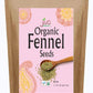 Jiva Organic Fennel Seed 1.75 LB HUGE Bulk Bag, Bulk Whole Fennel Seeds for Fennel Tea and Cooking - Non Irradiated, Non-GMO