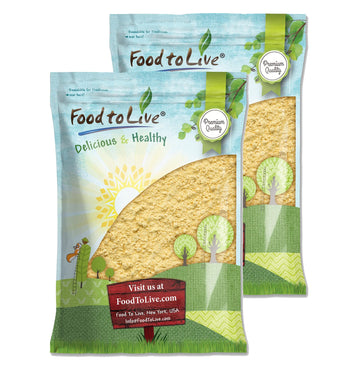 Food To Live Garbanzo Bean Flour, 16 Pounds Finely Milled Chickpea Flour, Raw, Vegan, Kosher, Bulk, Good Source Of Protein, Fiber, Folate, And Copper. Great For Cooking And Baking. Made In Usa