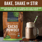 Viva Naturals Organic Cacao Powder  8 oz - Unsweetened Cocoa Powder With Rich Dark Chocolate Flavor  Perfect for Baking & Smoothies - Certified Vegan  Keto & Paleo  Non-GMO & Gluten-Free  227 g