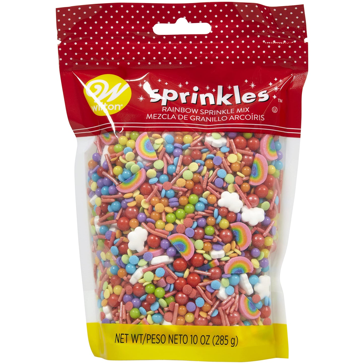 Wilton Rainbow Sprinkles Mix, 10 Oz